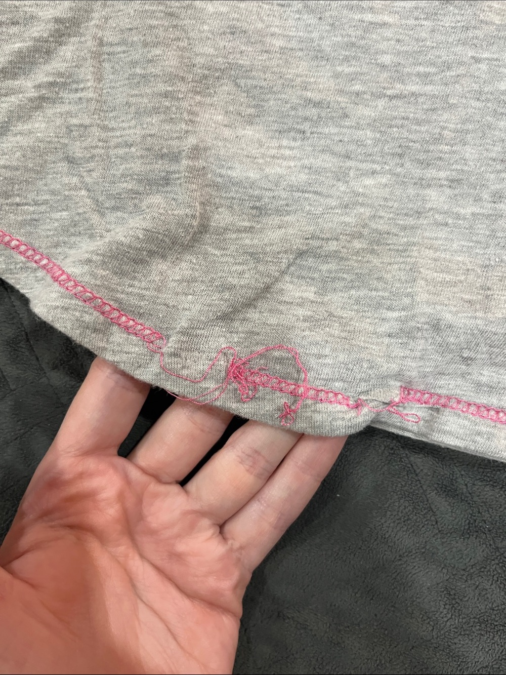 Ecko Unlimited Y2k Gray Racerback Tank with Gold Logo - Picture 5 of 6